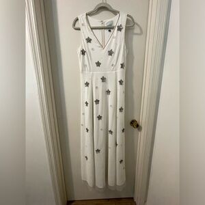 ModCloth Fairy Under The Stars Wedding /Maxi Dress in Ivory size Medium